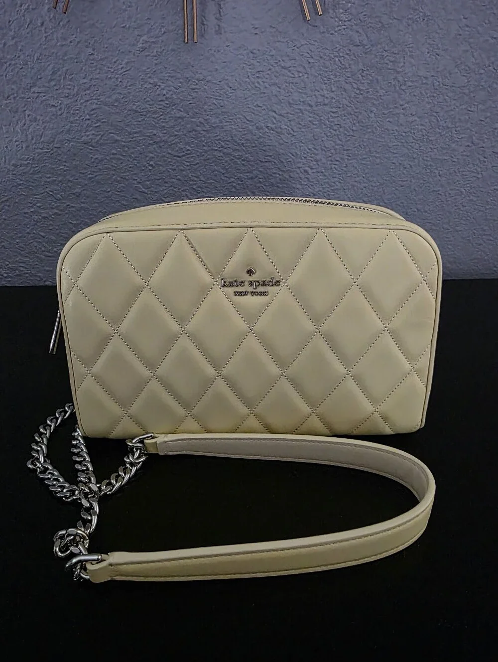 Kate Spade Quilted Camera Crossbody Bag